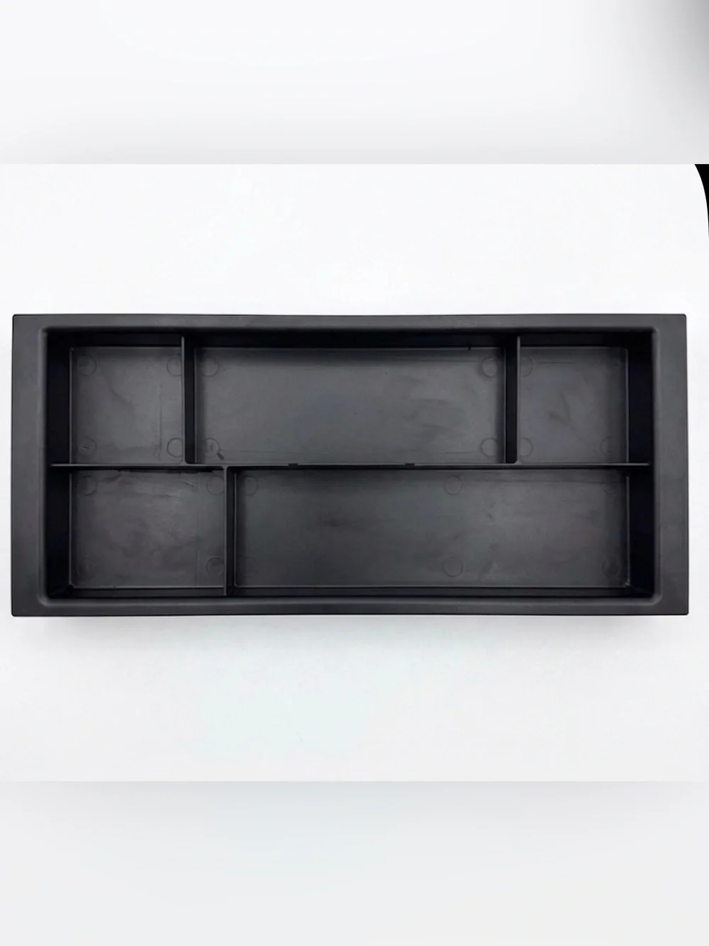 Black Plastic Tray Organizer